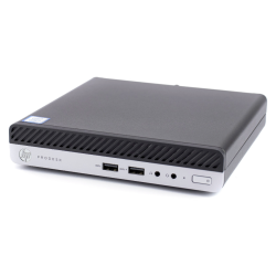 HP ProDesk 400 G4 Desktop Mini i3-8100T 4x3.1GHz 32GB RAM 240GB SSD WIFI Windows 11 Professional